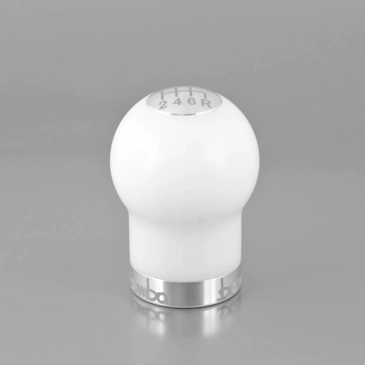 Boomba Racing, Boomba Racing 270g Weighted Delrin Shift Knob White w/ Natural Finish Most Subaru Models | 031000090001