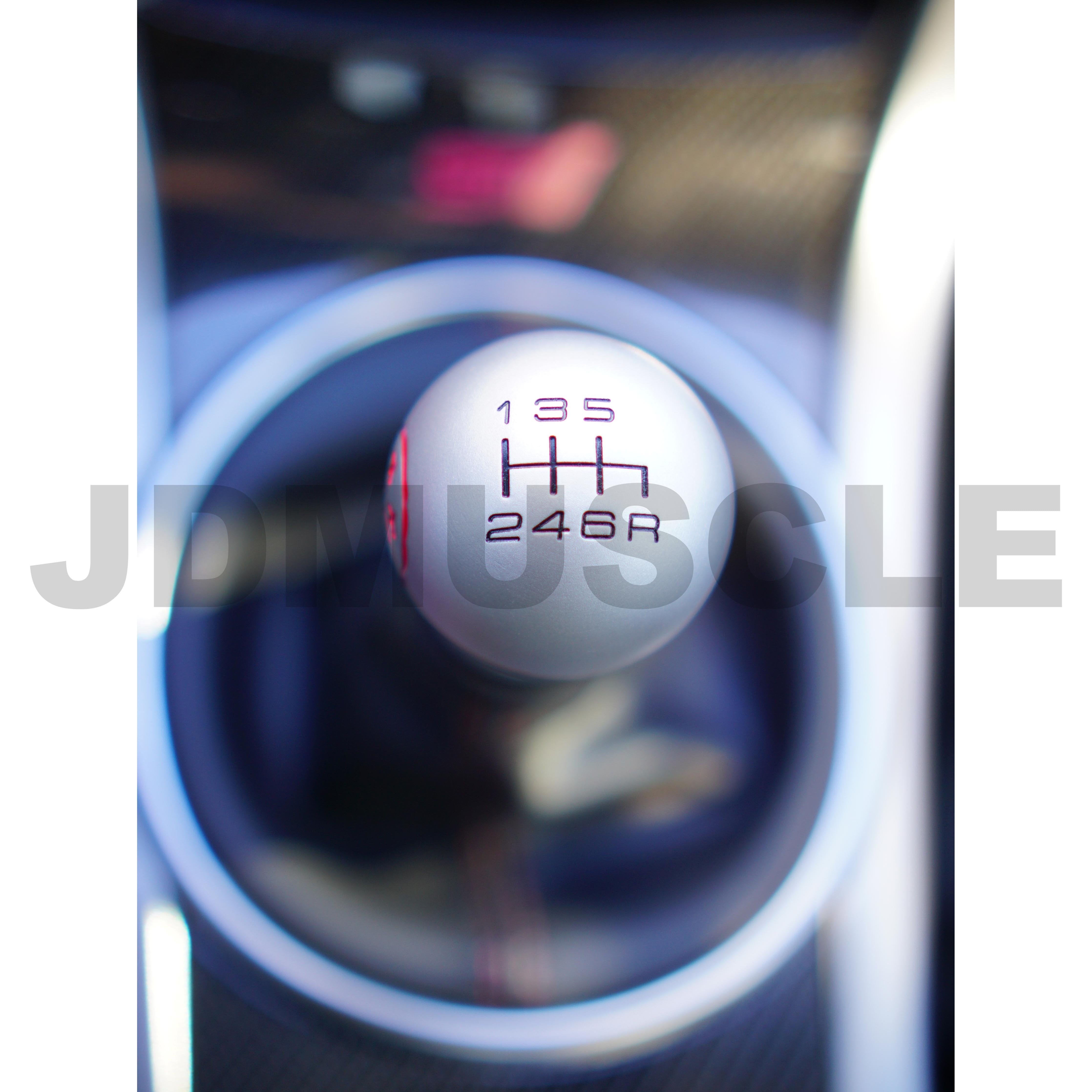 JDMuscle, JDMuscle Suji Series Shift Knob - Silver Sphere