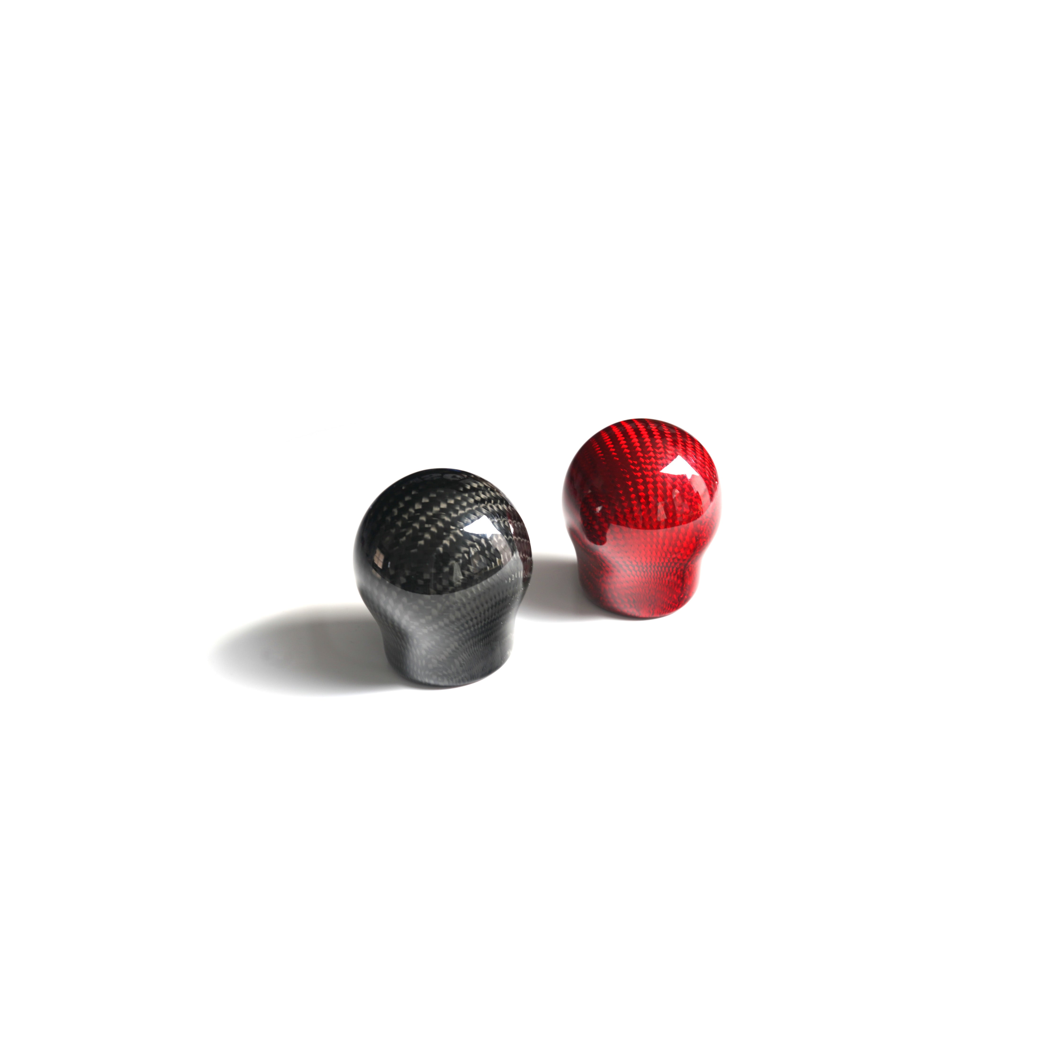 JDMuscle, JDMuscle Tanso Carbon Fiber Shift Knob Red/Black