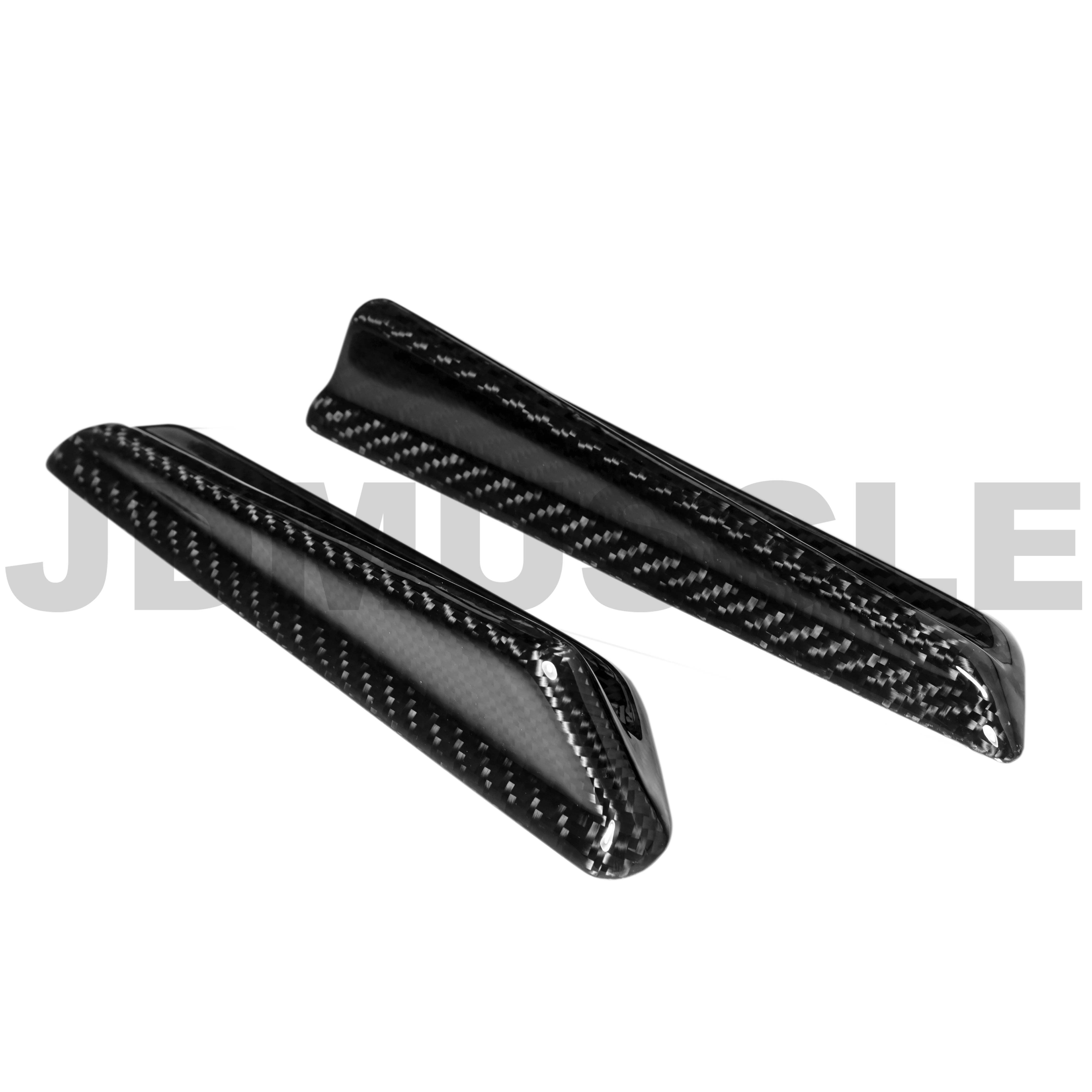 JDMuscle, JDMuscle Tanso Carbon Fiber/Painted Canards V1 - 2015+ WRX/STI