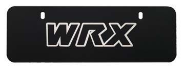 Subaru OEM, Subaru OEM  07-22 WRX STI Euro-Style Marque Plate Delete Matte Black w/ WRX Logo | SOA342L131