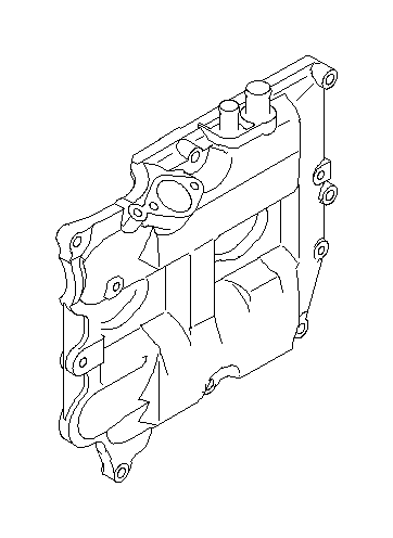 Subaru, Subaru OEM Valve Cover Left Baja 2004-2006 / Forester 2004-2013 / Impreza 2004-2010 / Legacy 2005-2012 / Outback 2005-2009 / STI 2004-2021 / WRX 2006-2021 | 13278AA320