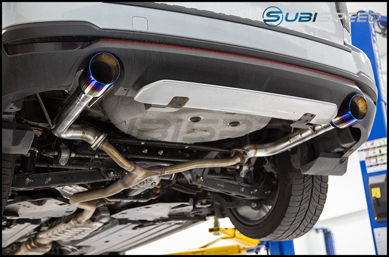 SubiSpeed, Subispeed Muffler Delete Burnt Tips Subaru Forester 2014-2018 | SS-FXTMUFDEL-SSBLU