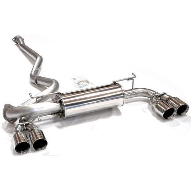 Tanabe, Tanabe Medallion Touring Quad Tips Cat Back Exhaust STI 2008-2014 / WRX 2011-2014 Hatchback