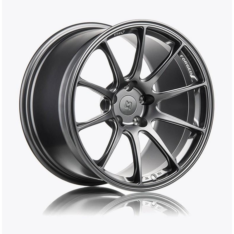 Titan 7, Titan 7 17 Inch T-R10 Satin Titanium Forged Wheels For Honda S2000 AP1, AP2