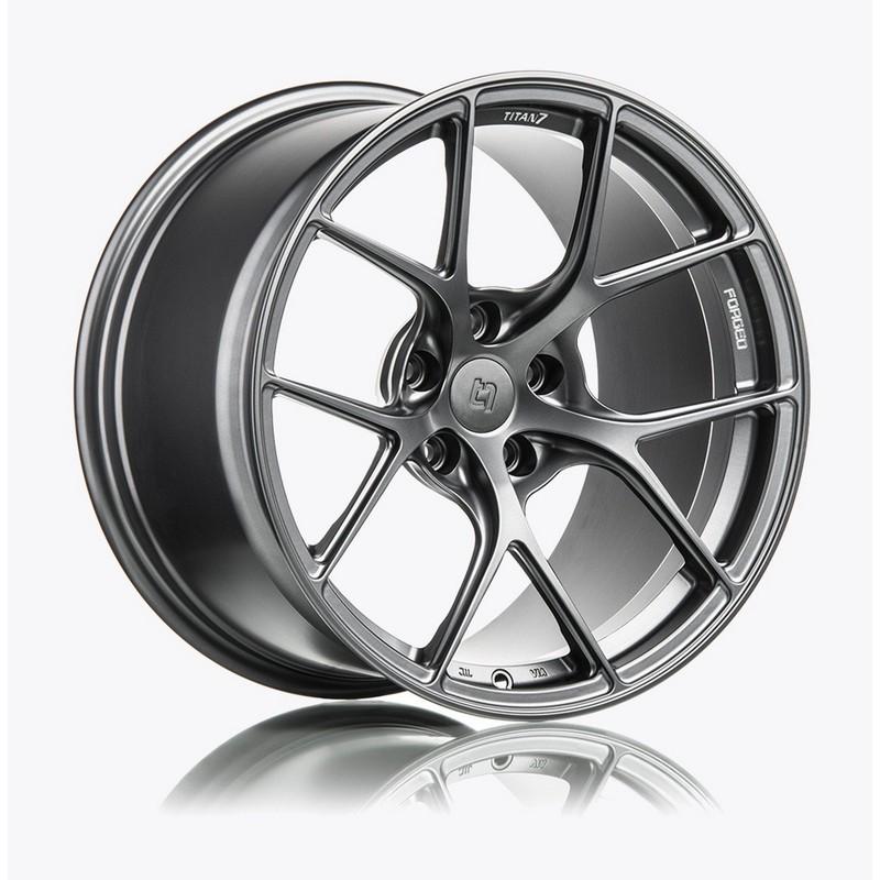 Titan 7, Titan 7 17 Inch T-S5 Satin Titanium Forged Wheels For Honda S2000 AP1, AP2