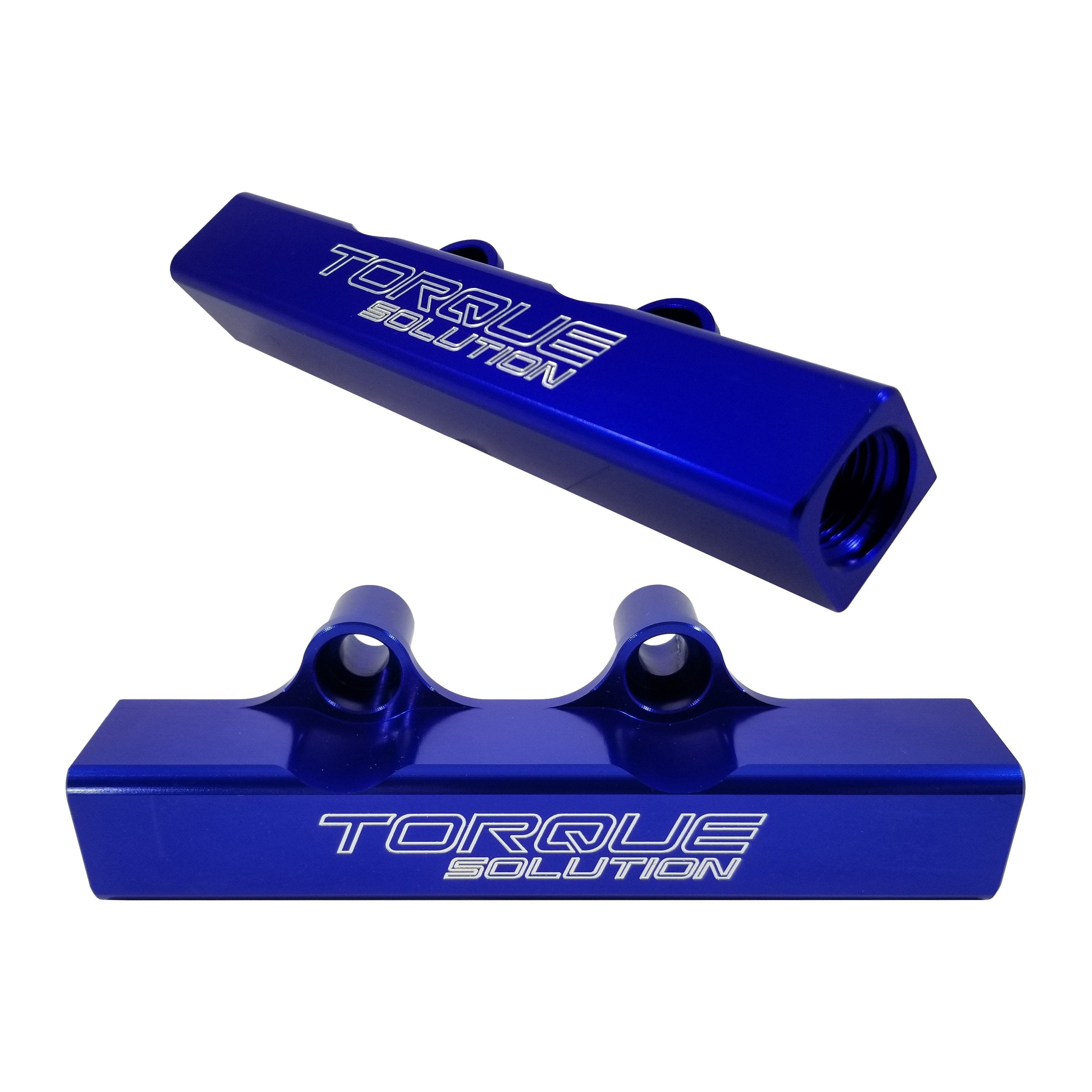 Torque Solution, Torque Solution Top Feed Fuel Rails Blue Subaru WRX 02-14 / STI 07-18 / LGT 07-12 / FXT 06-13