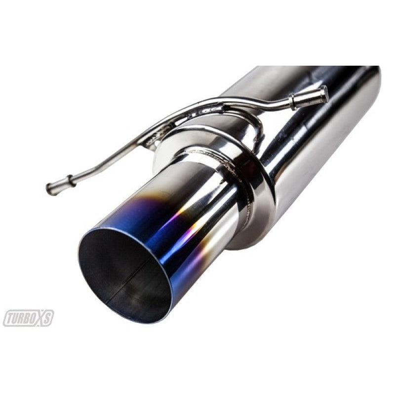 Turbo XS, Turbo XS 02-07 WRX-STi Rear Muffler Assembly w/ Titanium Tip