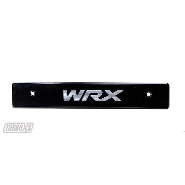 Turbo XS, Turbo XS "WRX" License Plate Delete Subaru WRX / STI 2008-2014 (WS08-LPD-BLK-WRX)