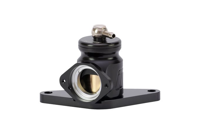 Turbosmart, Turbosmart 02-07 WRX / 04-21 STI Recirculating Blow Off Valve Kompact Plumb Back Black | TS-0203-1215