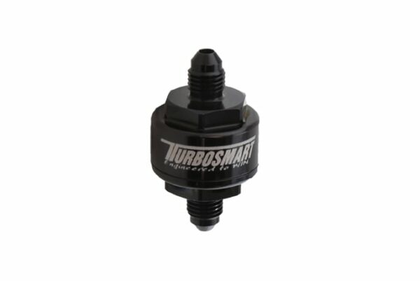 Turbosmart, Turbosmart Billet Turbo Oil Feed Filter 44um -3AN Black Universal | TS-0804-1001