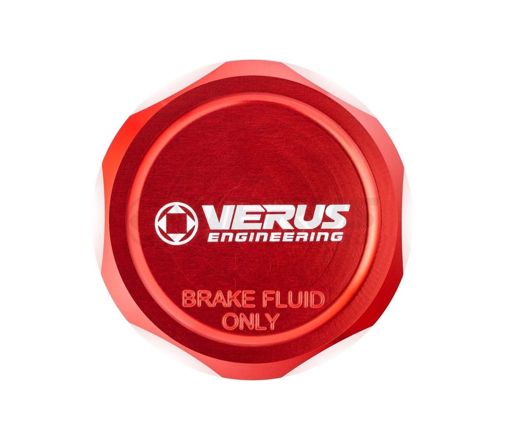 Verus Engineering, Verus Engineering 08-21 STI / WRX / 13-23 BRZ / 22-23 GR86 Brake Master Cylinder Cap Cover | A0417A-RED