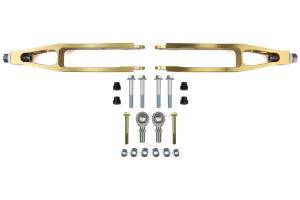 Verus Engineering, Verus Engineering 13-16 FR-S/ 13-19 BRZ/ 17-19 Toyota 86 Lightweight 7000 Series Billet Aluminum Rear LCA w/o Inboard Mount Anodized Gold | A0005A-GLD