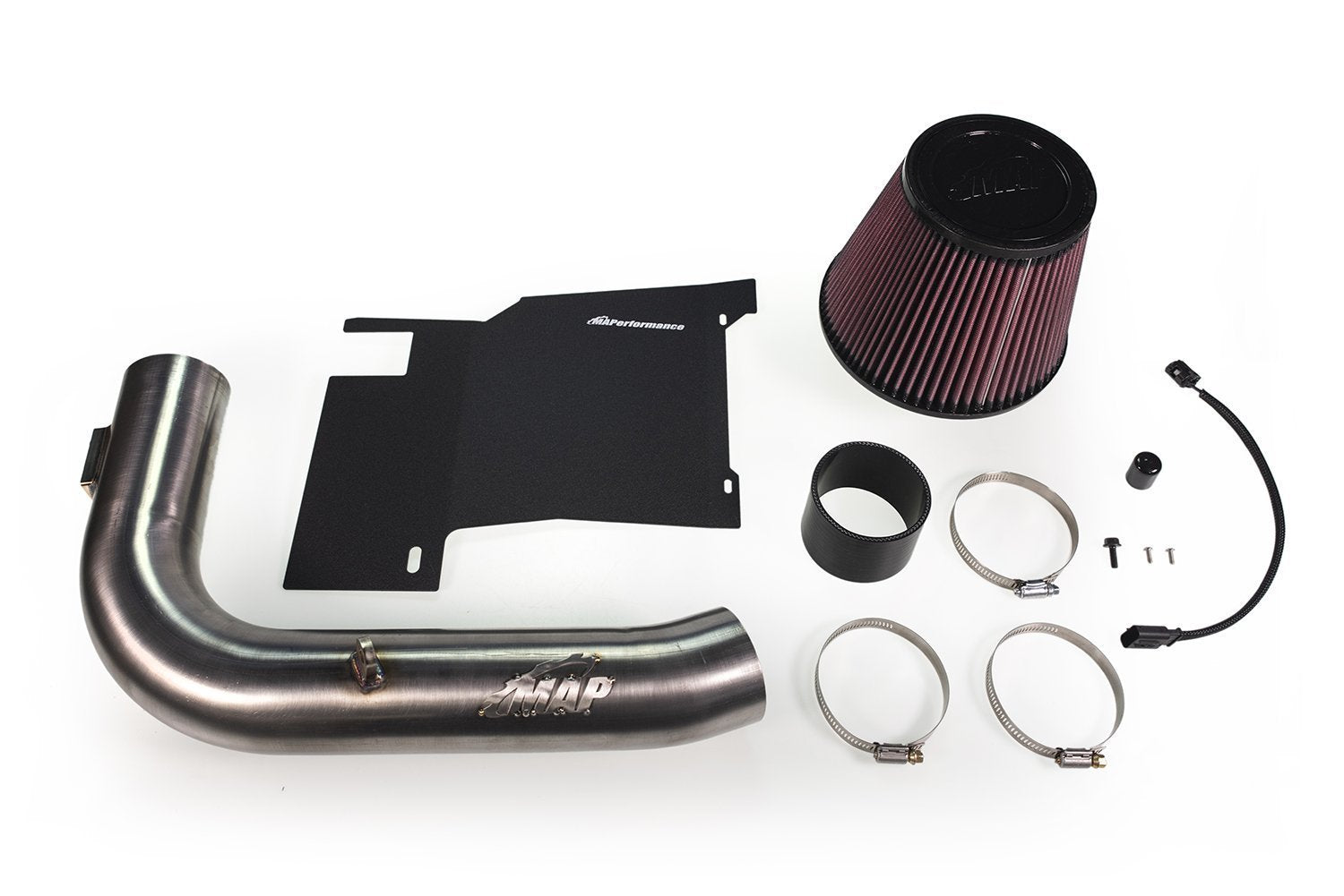 MAPerformance, WRX Air Intake System w/ Heat Shield By MAP | 2015-2020 Subaru WRX (WRX-4G-IN-Rev3)