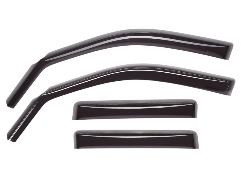 WeatherTech, WeatherTech 07-17 Lexus LS Front and Rear Side Window Deflectors - Dark Smoke