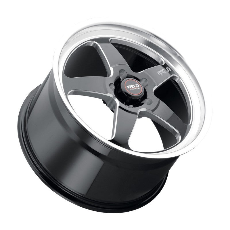 Weld, Weld 15x10 Ventura Drag 5x114.3 ET25 BS6.50 Gloss BLK MIL DIA 78.1 | S155B0063P50