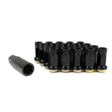 Muteki, Wheel Mate Muteki SR45R Lug Nut Kit 12x1.25 Black 20pc - Universal | 32935B