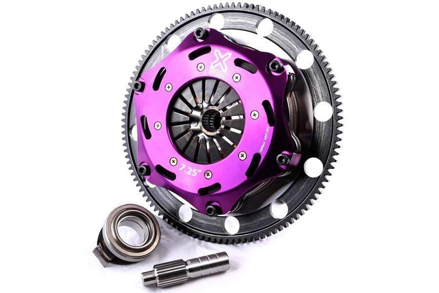 XClutch, XClutch Clutch Kit 7.25 in. Twin Sprung Ceramic Discs w/ Flywheel Subaru WRX 2002-2005 / Forester XT 2004-2006 | XKSU18520-2B