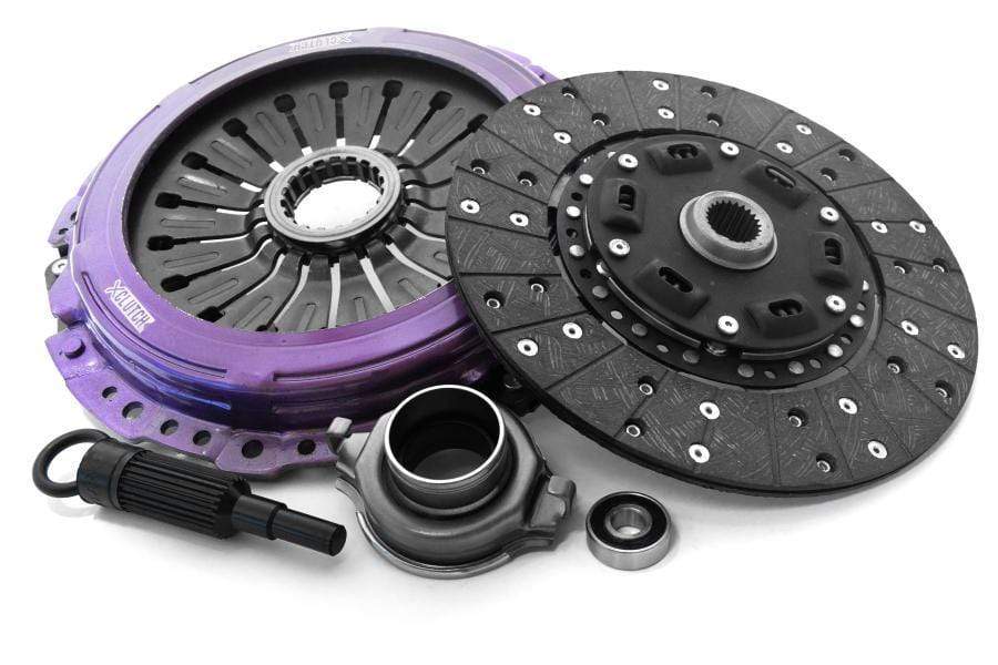 XClutch, XClutch Clutch Kit Stage 1 Sprung Organic Clutch Disc with Steel Backed Facing Subaru STI 2004-2021 | XKSU24001-1T